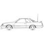 Fujimi 1/24 7th Skyline GTS 2 Door (High Society Car Version)